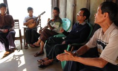 Myanmar Traditional Music On The Street