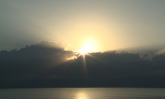 Sea of Galilee from Tiberias, Israel