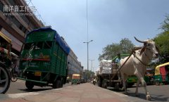 Street of Delhi, India